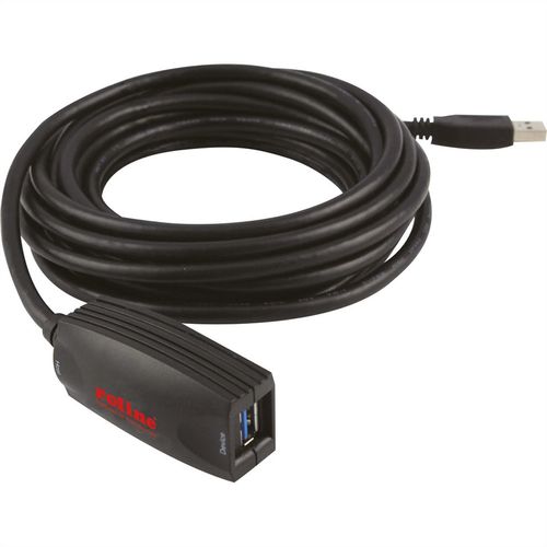 CABLE USB 3.0/3.2 GEN 1  PROLONGADOR ACTIVO 5 METROS ROLINE