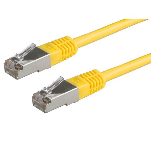 LATIGUILLO RJ45 3 M. CAT.6 S/FTP (PIMF) COBRE AMARILLO VALUE