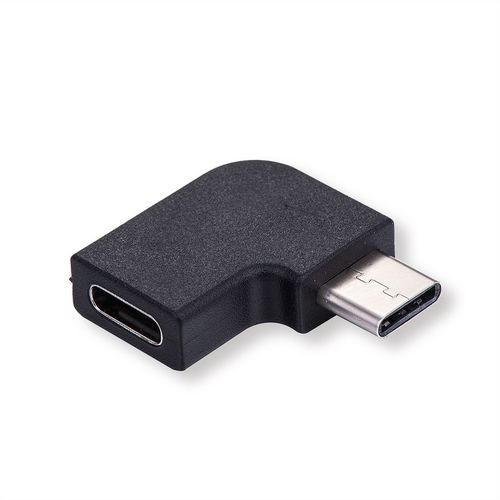 CONVERTIDOR USB 3.1 TIPO C, C-C, M/H, 90° ANGULADO VALUE