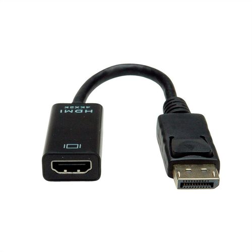 ADAPTADOR DP - HDMI, M/H, v1.2, 3840 x 2160 @30Hz (4K, Full HD)CABLE 15 CMS VALUE