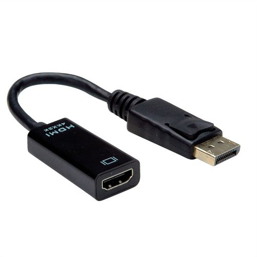 ADAPTADOR DP - HDMI, M/H, v1.2, 3840 x 2160 @30Hz (4K, Full HD)CABLE 15 CMS VALUE