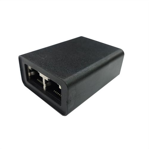 ADAPTADOR RJ45 STP en  T  Cat. 5e/6/6A, PAR, NEGRO ROLINE