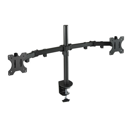 SOPORTE DE MESA PARA 2 MONITORES DE 13" A 32" (8 KG POR BRAZO) VESA 100X100