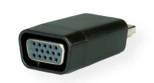 ADAPTADOR HDMI-VGA, M/H NEGRO STANDARD