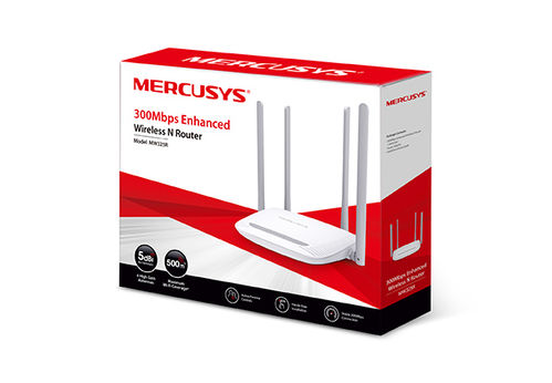 Router Inalámbrico N 300Mbps MERCUSYS