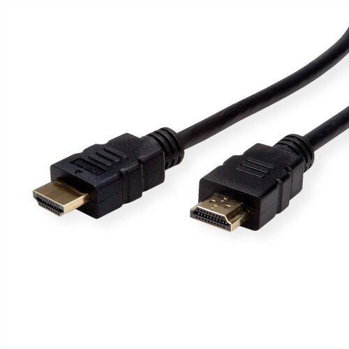 CABLE HDMI 2 M High Speed  + Ethernet, 3840 x 2160 @30Hz (4K, Full HD), flexible TPE, M/M, ROLINE