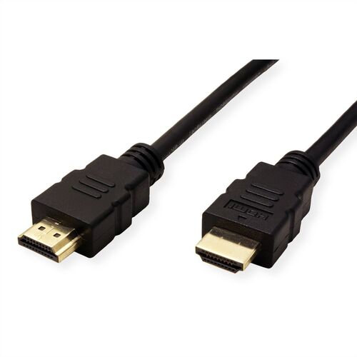 CABLE HDMI 3 M High Speed  + Ethernet, 3840 x 2160 @30Hz (4K, Full HD), flexible TPE, M/M, ROLINE