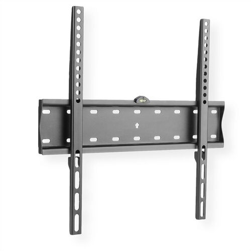 Soporte de pared para TV, distancia de pared de 27 mm, capacidad de carga de 40 kg, negro VALUE