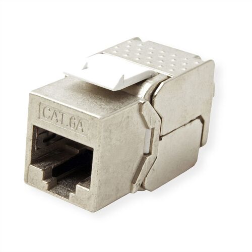 Conector  Keystone Jack, Cat.6A (Clase EA), RJ-45, STP, sin herramientas, SLIM VALUE