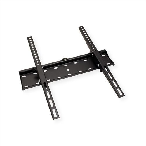 Soporte de pared para TV , distancia de pared de 27 mm, capacidad de carga de 40 kg, negro, para pantallas de 32" a 55" inclinable VALUE