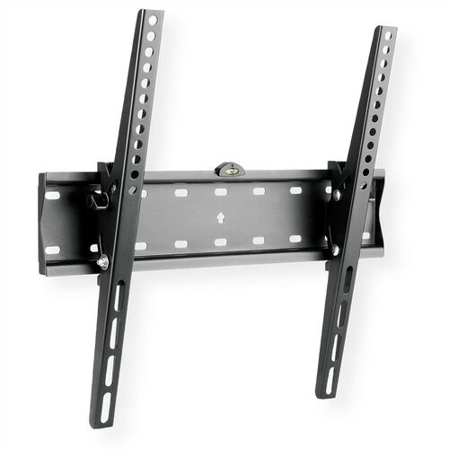 Soporte de pared para TV , distancia de pared de 27 mm, capacidad de carga de 40 kg, negro, para pantallas de 32" a 55" inclinable VALUE