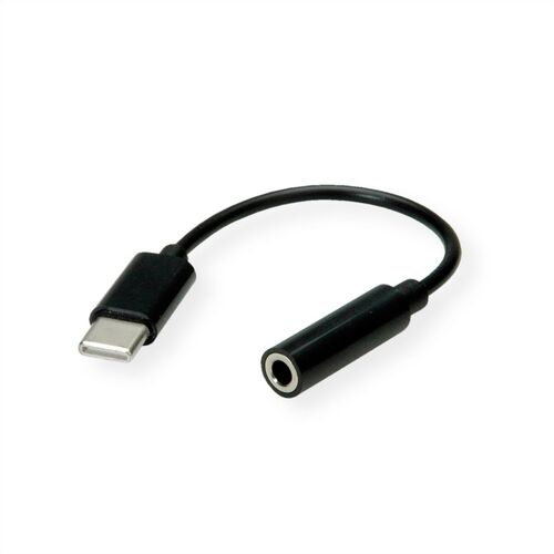 CONVERTIDOR USB TIPO C MACHO- AUDIO JACK 3,5 MM HEMBRA 0,13 M VALUE