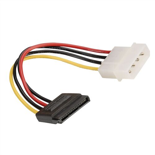 CABLE SATA 0,15 M. ALIMENTACION INTERNO MOLEX 4 PIN M  A SATA H